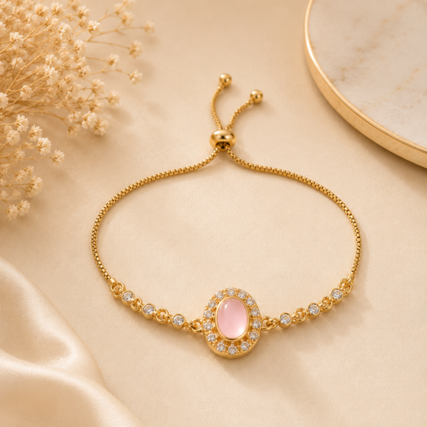 Adjustable Bracelet-282 (Pink)