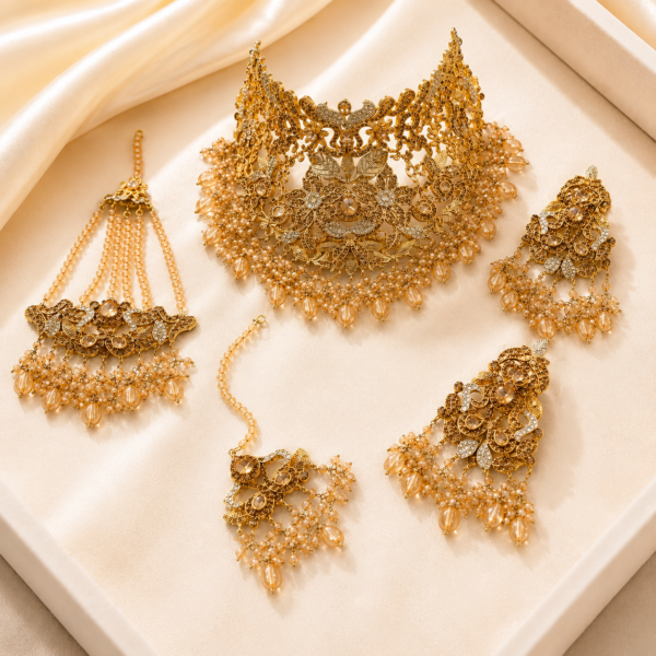 Bridal Jewellery complete Set-09