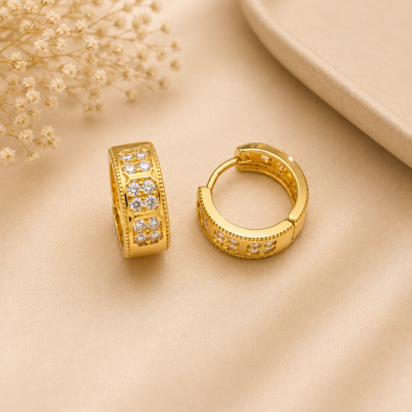 Fancy Hoop Earring-212