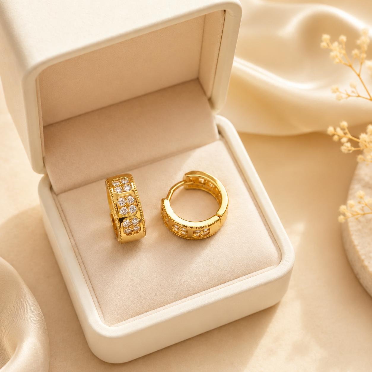 Fancy Hoop Earring-212