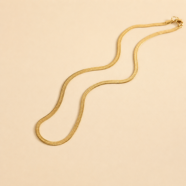 Gold Snake Chain-103 (Golden)