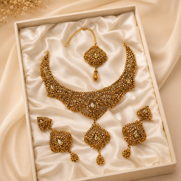 Rajwadi GULZAR SET (Golden)