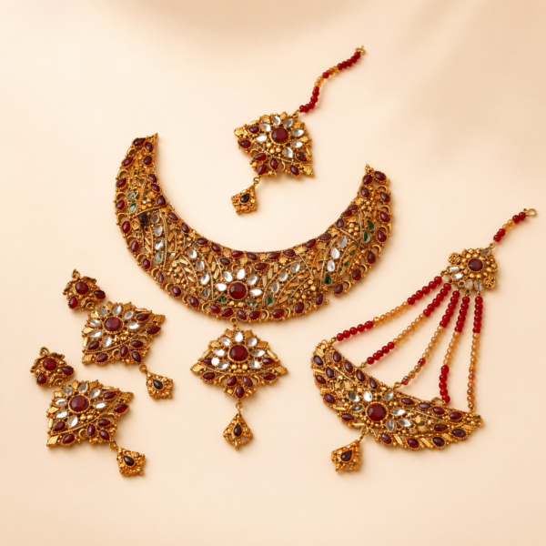 Rajwadi IRMA SET (Maroon)